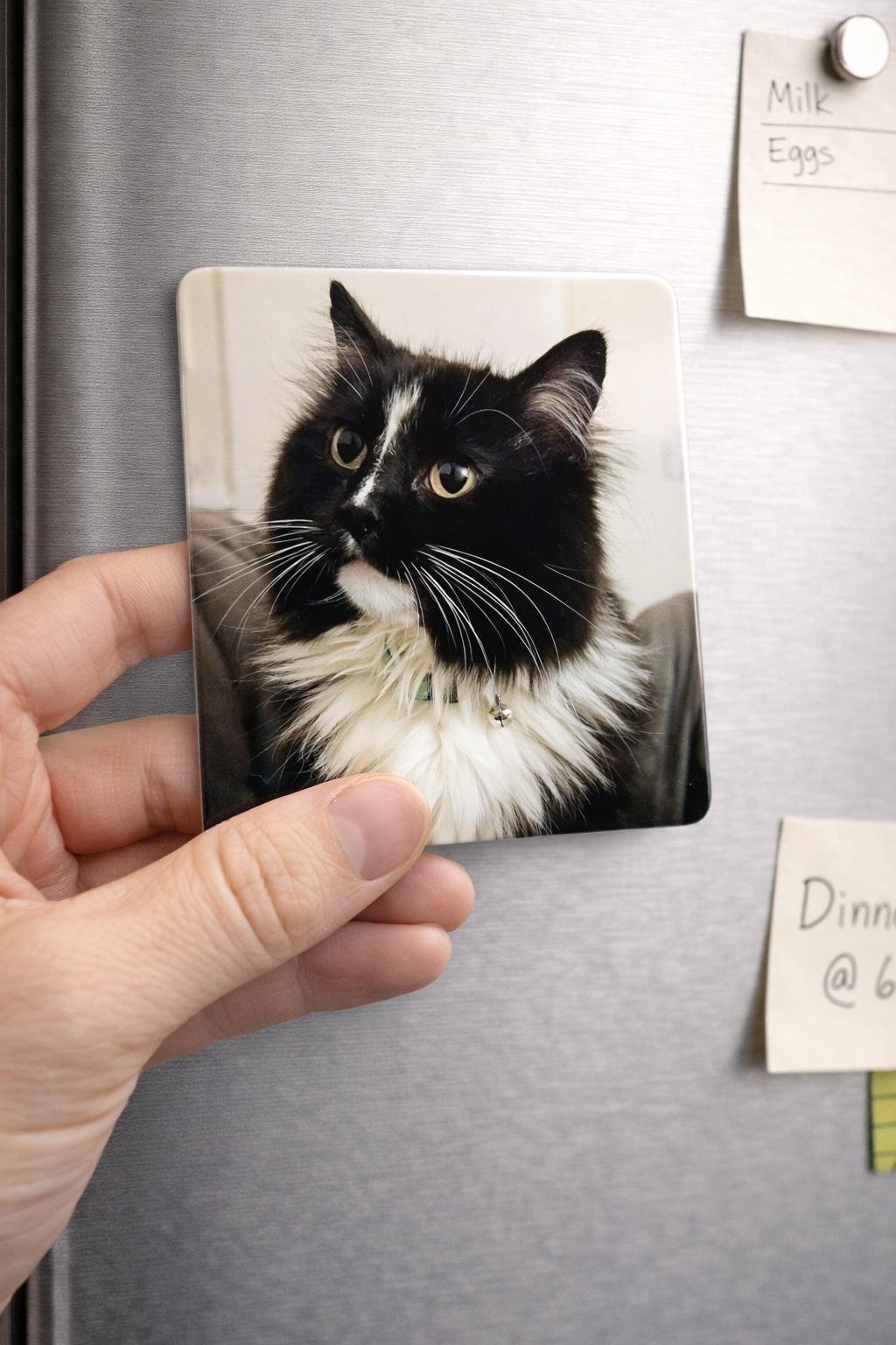 Custom Photo Magnet | 3–4” Vinyl Fridge Magnet | Keepsake