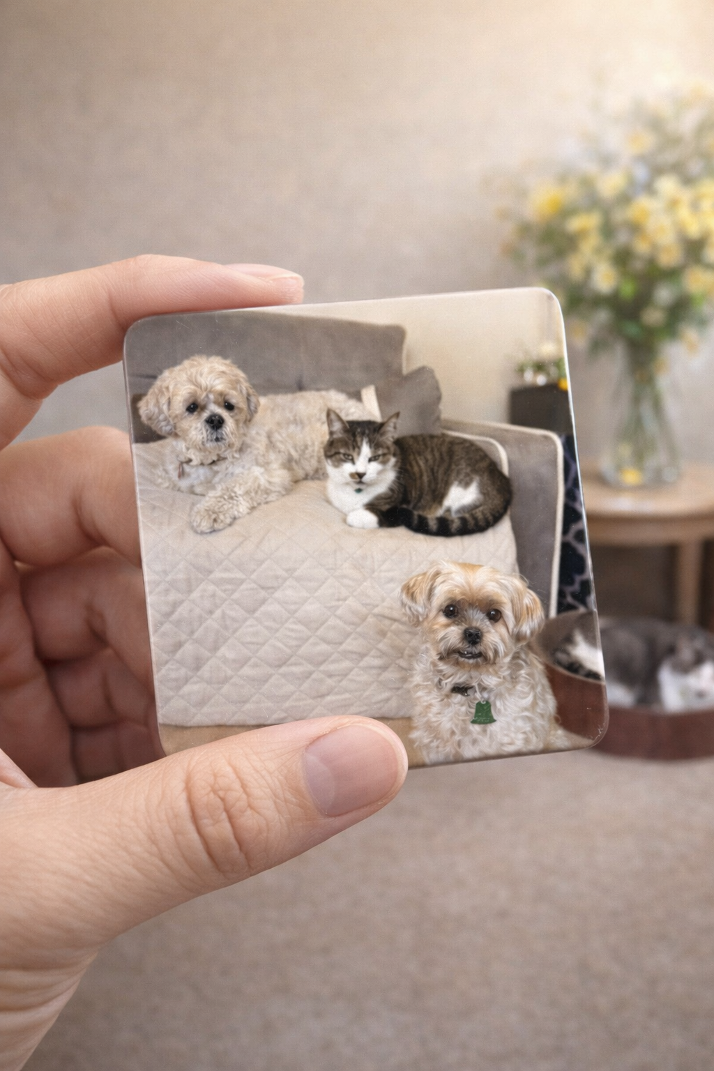 Custom Photo Magnet | 3–4” Vinyl Fridge Magnet | Keepsake