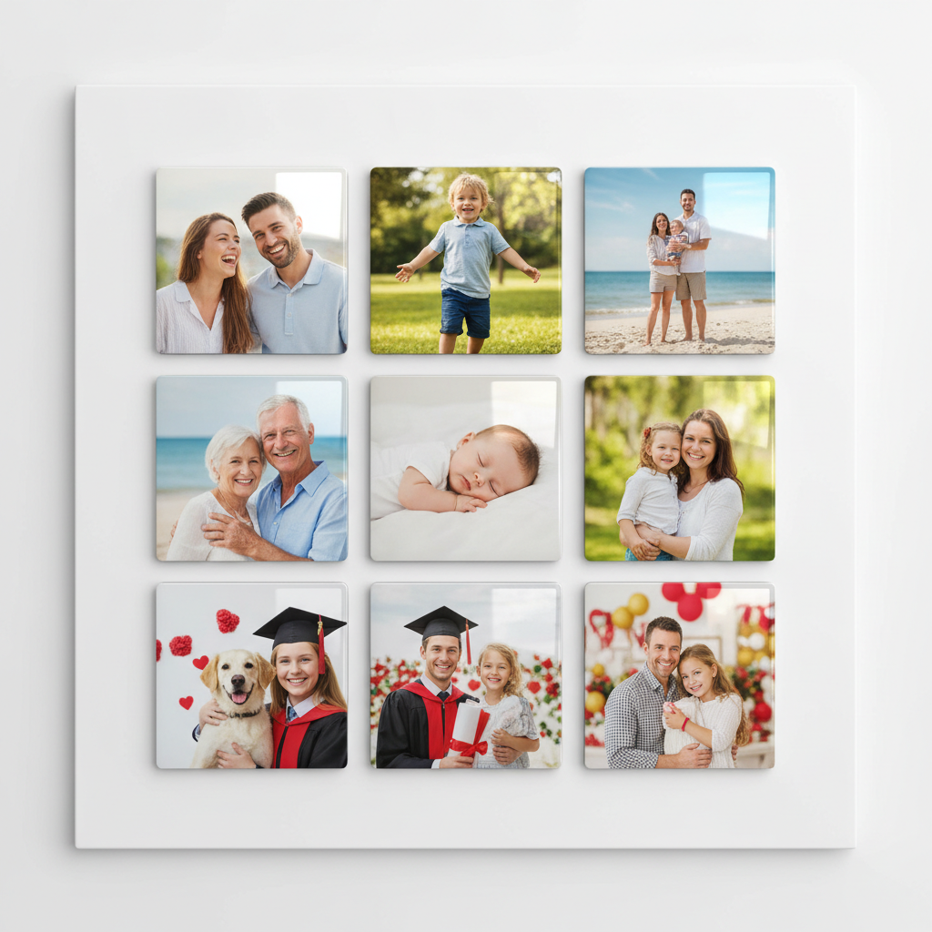 Only the3.2x3.2 square magnets